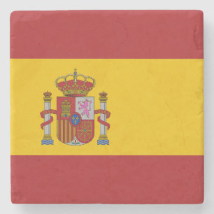 Dessous-de-verre En Pierre Drapeau de l'Espagne