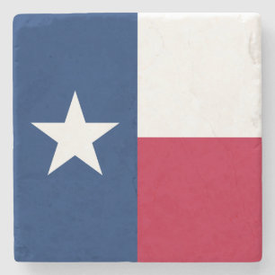 Dessous-de-verre En Pierre Drapeau de l'État du Texas