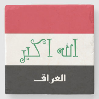 Dessous-de-verre En Pierre Drapeau de l'Irak