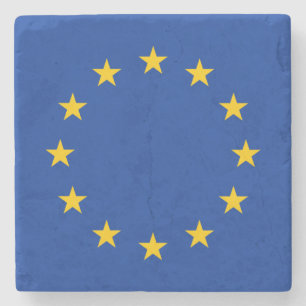 Dessous-de-verre En Pierre Drapeau de l'Union européenne