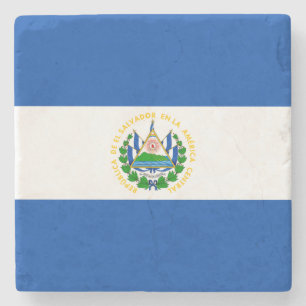 Dessous-de-verre En Pierre Drapeau d'El Salvador
