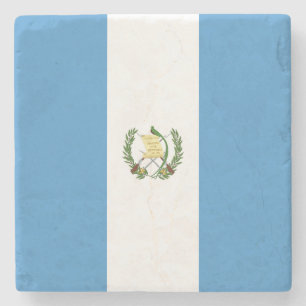 Dessous-de-verre En Pierre Drapeau du Guatemala