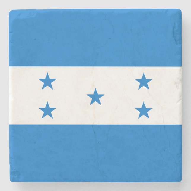 Dessous-de-verre En Pierre Drapeau du Honduras (Devant)