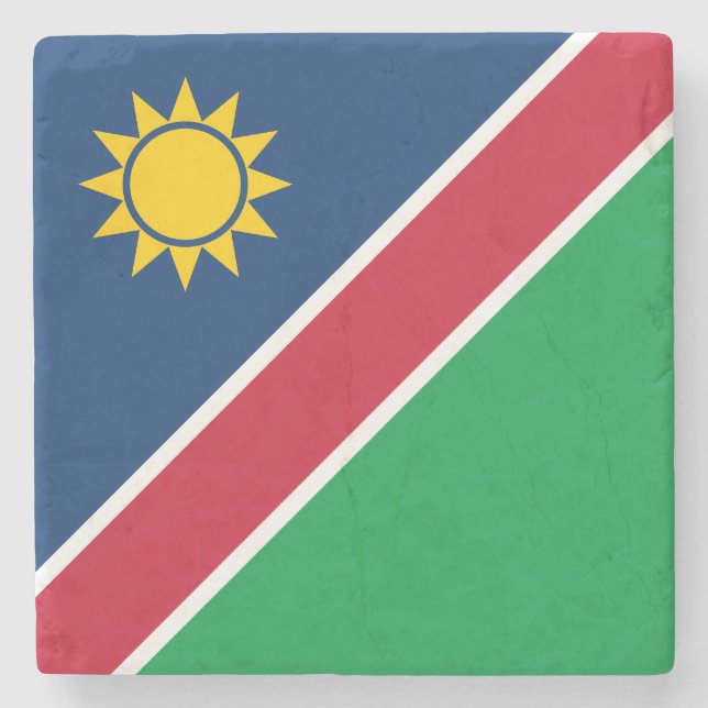 Dessous-de-verre En Pierre Drapeau Namibie (Devant)