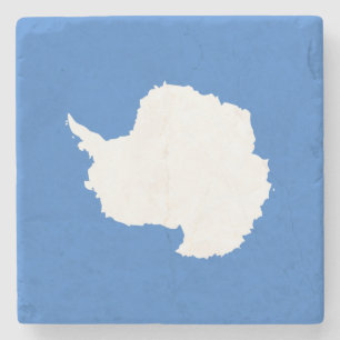 Dessous-de-verre En Pierre Drapeau patriotique de l'Antarctique