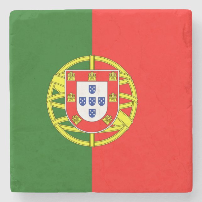Dessous-de-verre En Pierre Drapeau Portugal (Devant)