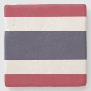Dessous-de-verre En Pierre Drapeau thaïlandais (Thaïlande)