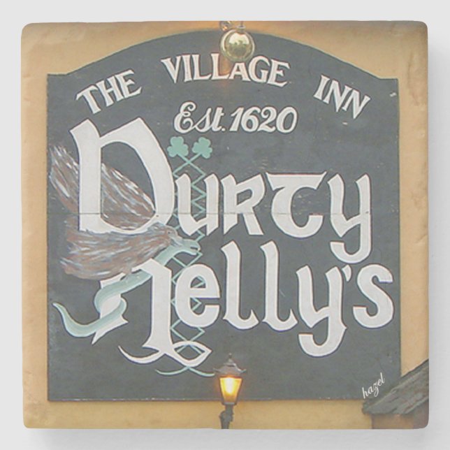 Dessous-de-verre En Pierre Durty Nelly, Bunratty, Durty Nelly's (Devant)