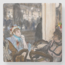 Edgar Degas - Femmes sur une terrasse de café en s