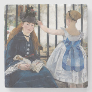 Dessous-de-verre En Pierre Edouard Manet - Le Chemin De Fer