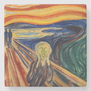 Dessous-de-verre En Pierre Edvard Munch - Le cri 1910