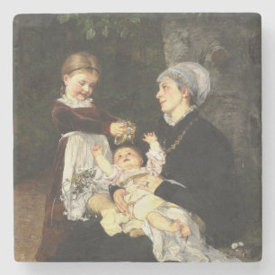 Dessous-de-verre En Pierre En Ammes Besøg - Bertha Wegmann