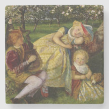 Enfants dans le verger du roi