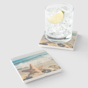 Dessous-de-verre En Pierre Étoile de mer Plage Océan