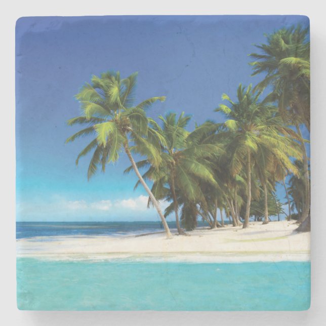 Dessous-de-verre En Pierre Exotic beach throw pillow (Devant)