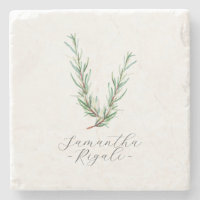 Faveurs Personnalisées Aquarelle Romarin
