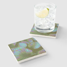 Feuilles tropicaux arc-en-ciel