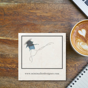 Dessous-de-verre En Pierre Fleur d'iris bleu fleuri art raffiné carte de visi