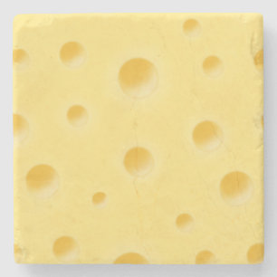 Dessous-de-verre En Pierre Fromage Suisse Vieilli Personnalisable