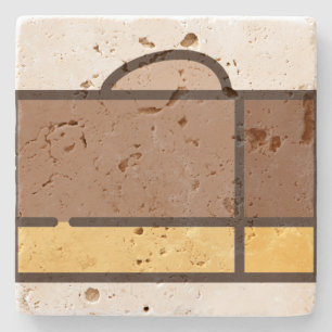Dessous-de-verre En Pierre fudge au chocolat