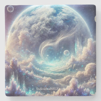 Dessous-de-verre En Pierre Full Consciousness Stone Coaster