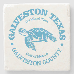 Dessous-de-verre En Pierre Galveston (tortue de mer)