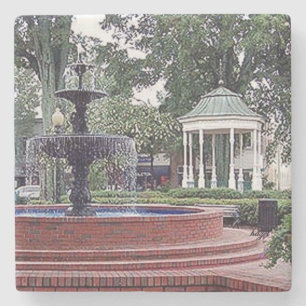 Dessous-de-verre En Pierre Glover Park Fontaine Marietta, Ga. Marble Stone Co