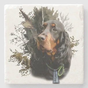 Dessous-de-verre En Pierre Gordon Setter
