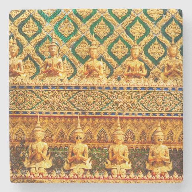 Dessous-de-verre En Pierre Grand Palais De Bangkok, Thaïlande (Devant)