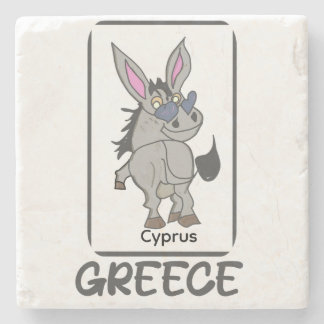 Dessous-de-verre En Pierre Grèce Âne