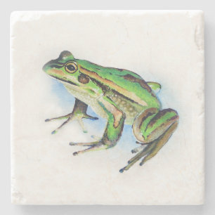 Dessous-de-verre En Pierre Grenouille