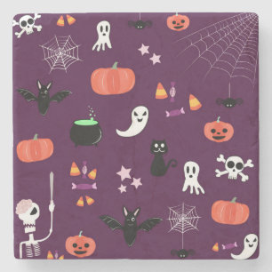 Dessous-de-verre En Pierre Halloween