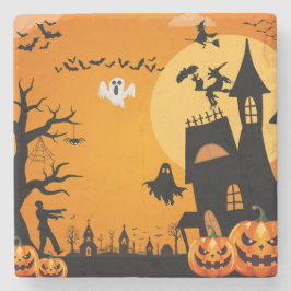 Dessous-de-verre En Pierre Halloween