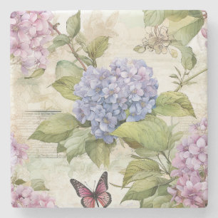 Dessous-de-verre En Pierre Harmonie Heaveny Hydrangea