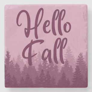 Dessous-de-verre En Pierre Hello Fall Season