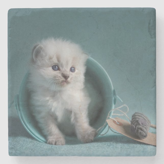 Dessous-de-verre En Pierre Heure de jouer (Devant)