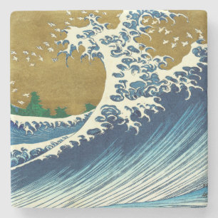 Dessous-de-verre En Pierre Hokusai