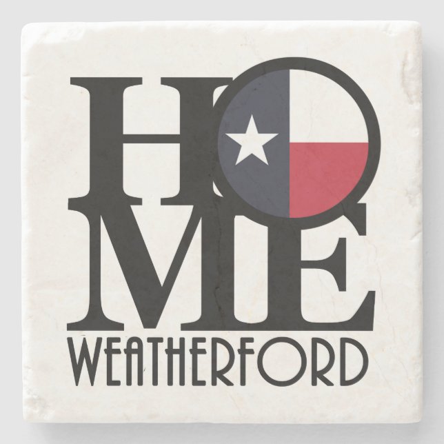 Dessous-de-verre En Pierre HOME Weatherford Texas (Devant)