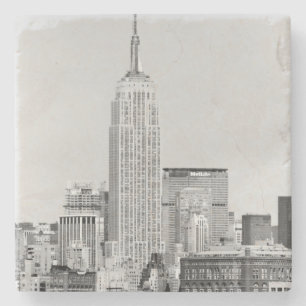 Dessous-de-verre En Pierre Horizon IV de NYC