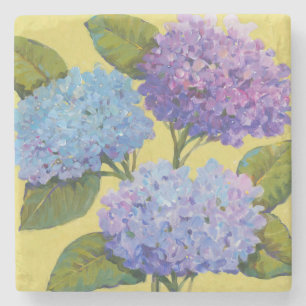 Dessous-de-verre En Pierre Hortensias de ressort I
