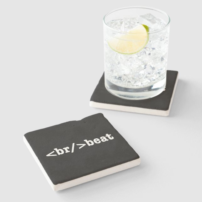 Dessous-de-verre En Pierre HTML cassant (Côté)