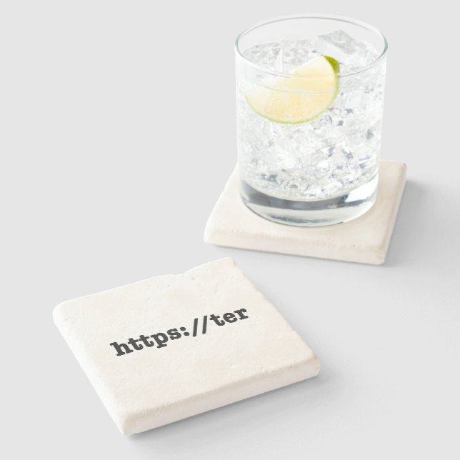 Dessous-de-verre En Pierre https://ter / code html (Côté)