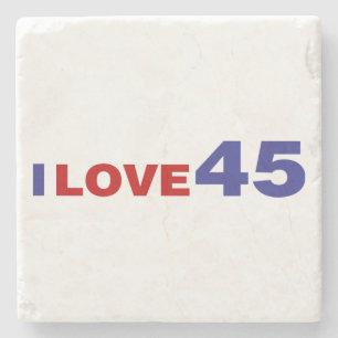 Dessous-de-verre En Pierre I Love 45