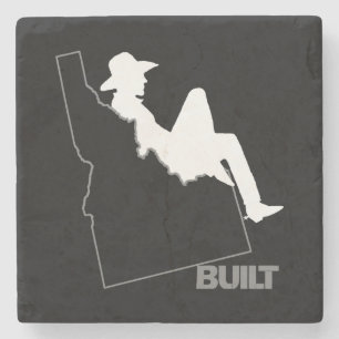 Dessous-de-verre En Pierre Idaho Cowboy