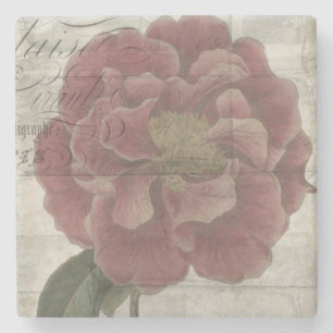 Dessous-de-verre En Pierre III floral français
