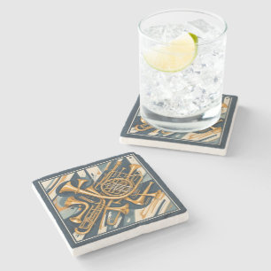 Dessous-de-verre En Pierre Instruments de musique
