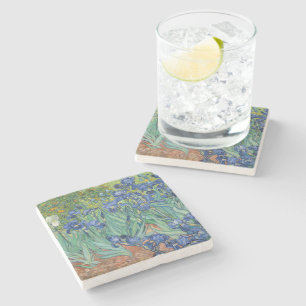 Dessous-de-verre En Pierre Irises   Vincent van Gogh