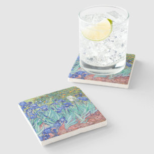 Dessous-de-verre En Pierre Irises Vincent van Gogh