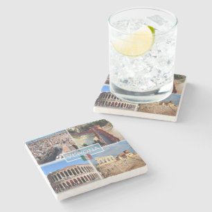 Dessous-de-verre En Pierre IT Vérone - Arena Interne - Castelvecchio Bridg