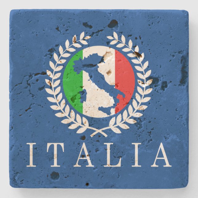 Dessous-de-verre En Pierre Italia Classico (Devant)